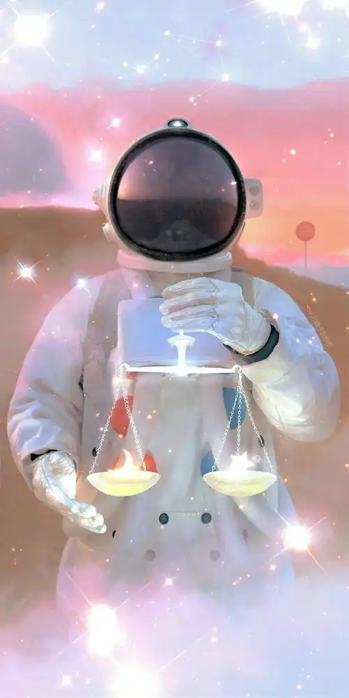 十二星座壁纸我想在你的星球里,熠熠生辉
