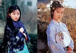 87版红楼梦女演员当年剧组对比照,林黛玉的剧照,每一张都是经典
