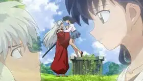 戈薇一语道破奈落嘲弄同伴间的羁绊,诅咒人们相思相爱的心完结篇24
