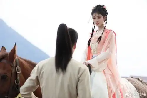 鞠婧祎古风剧照更仙气
