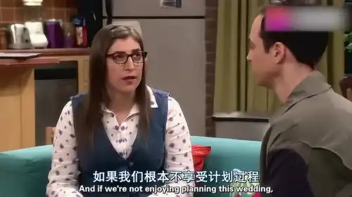 生活大爆炸艾米和谢尔顿打算取消婚礼,直接领证就好
