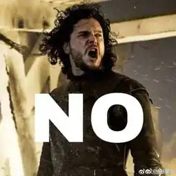 雪诺受访谈权力的游戏最终季结局我不开心