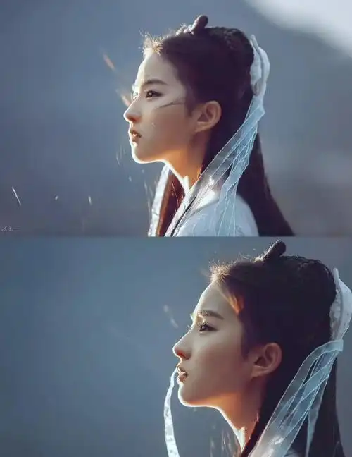 神雕侠侣里刘亦菲的灯光和神仙姐姐的脸蛋,非常好看
