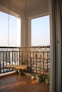 通风完入住新家,阳台的秋千最亮眼,来参观的朋友都被惊艳到了