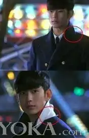 来自星星的你穿帮镜头曝光