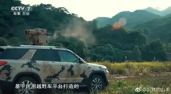 国产suv装备重机枪亮相珠海