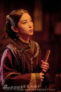 雪花秘扇曝李冰冰剧照女书练到手抖