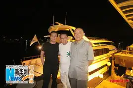 建党伟业香港豪华游轮宴刘烨张家辉相见甚欢
