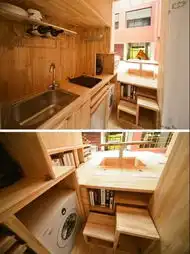 重庆大学生打造7㎡蜗居