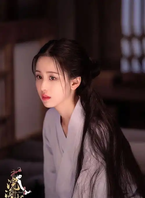 浣溪沙官发剧照,佟丽娅造型美得像仙女,陈都灵古装好灵气
