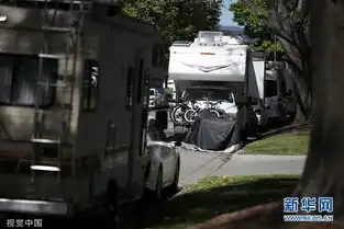 美国旧金山湾区房租持续飙升民众开房车蜗居街头
