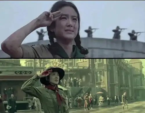 八佰很催泪,里面的几个女性角色都很美
