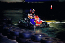 送票学头文字d玩极速漂移,到禅城首个户外卡丁车场穿越遛弯