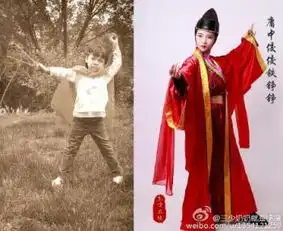 80后辣妈武侠照走红cos金庸小说人物