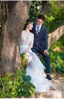 浪漫的婚纱照就是一封怦然心动的情书