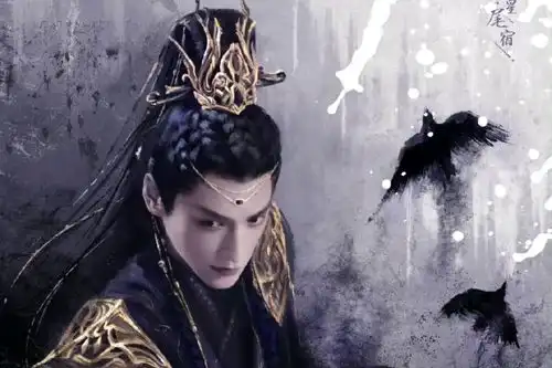 长月烬明,罗云熙黑色魔尊剧照流出,这也太瘦了
