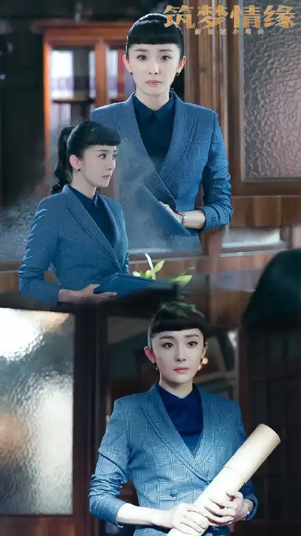 杨幂回应新剧造型争议曝角色后期会发糖