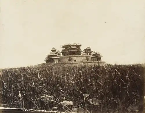 消失了的颐和园治镜阁,太精美了
