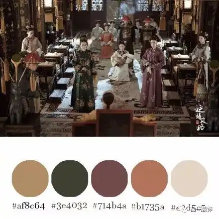 延禧攻略的莫兰迪色火了,用在家居配色上更美
