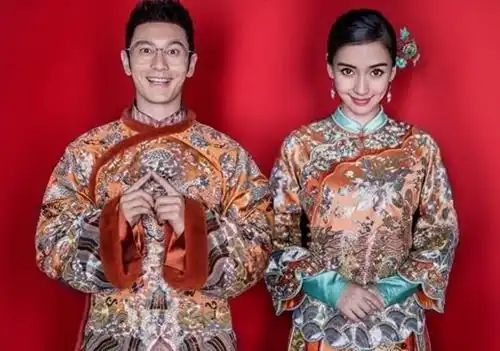 黄晓明baby大婚明星好友送祝福范冰冰预定宝宝干妈