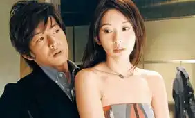 林志玲扮嫩演清纯女学生与日本男星浪漫激吻3