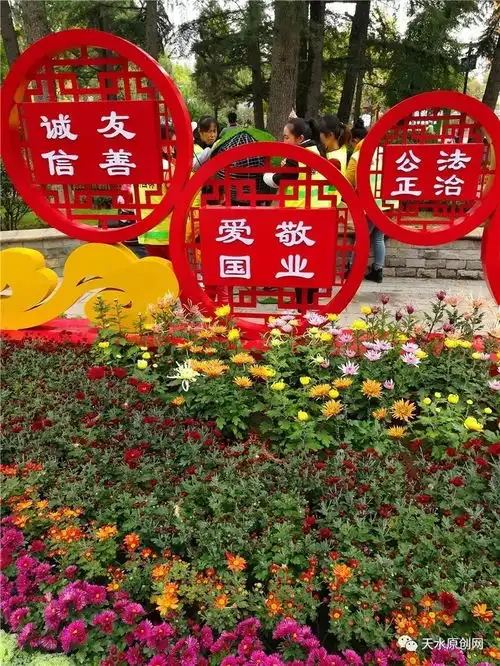 2017天水金秋菊展即将上演满城尽带黄金甲爱菊的市民别错过
