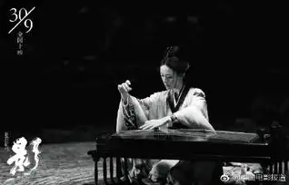 美孙俪长发飘飘化身水墨画美人舞伞抚琴动静咸宜