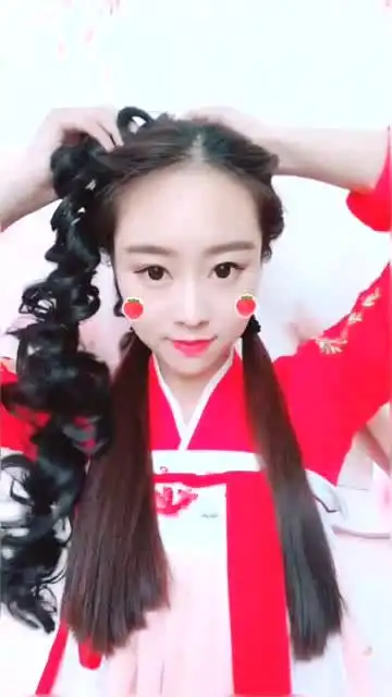 仙剑奇侠传中雪见的发型教程,这的超美腻,你学会了吗
