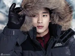 金秀贤冰天雪地拍写真皮草铺地显奢华