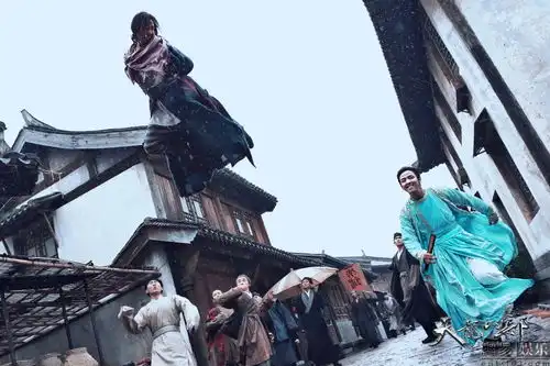 天龙八部首曝剧照钟汉良金基范斗酒豪饮千碗
