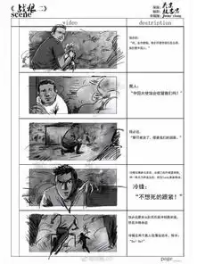 战狼2手稿居然是个90后在校生画的