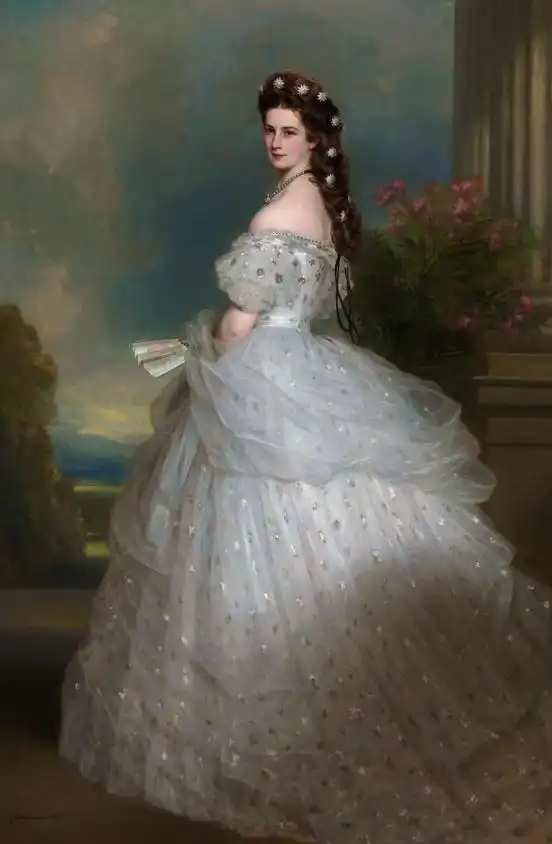 看了茜茜公主的礼服穿搭,才知道她为什么被称为欧洲最美公主
