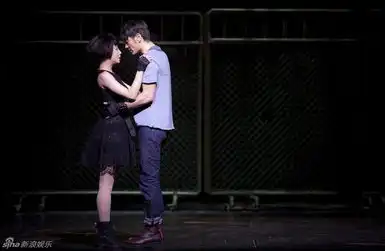 组图殷桃李光洁舞台激吻田沁鑫罗朱将演
