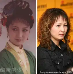 岁月留痕老版四大名著电视剧众美女今昔对比
