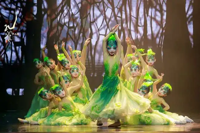 舞剧孔雀少儿版在穗开启公益观演
