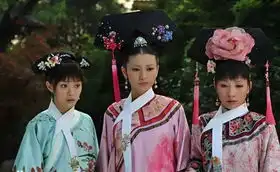 杨幂刘诗诗马苏李小冉看影视剧照中经典姐妹花
