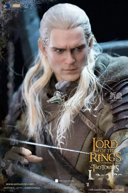 asmustoys魔戒指环王精灵王子莱戈拉斯16可动人偶
