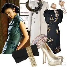 十三钗倪妮不输汤唯律动vintage古典派对