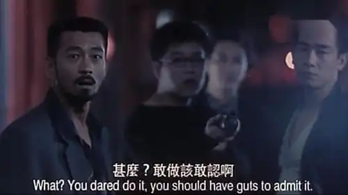 古惑仔阿坤被威胁,浩南报仇,不愧老大
