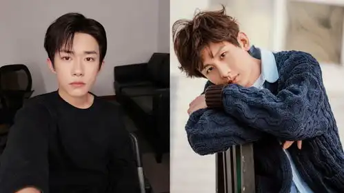 成毅两套造型成毅最新造型大片释出,纯白西装搭配镂空内搭尽显温柔帅气