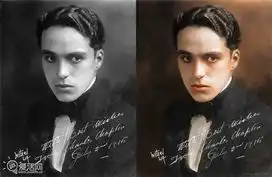 当历史带上色彩为经典老照片翻新涂上颜色
