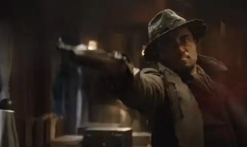 张涵予又演硬汉霸气发言硬菜,就得硬着吃,誓死捍卫家园
