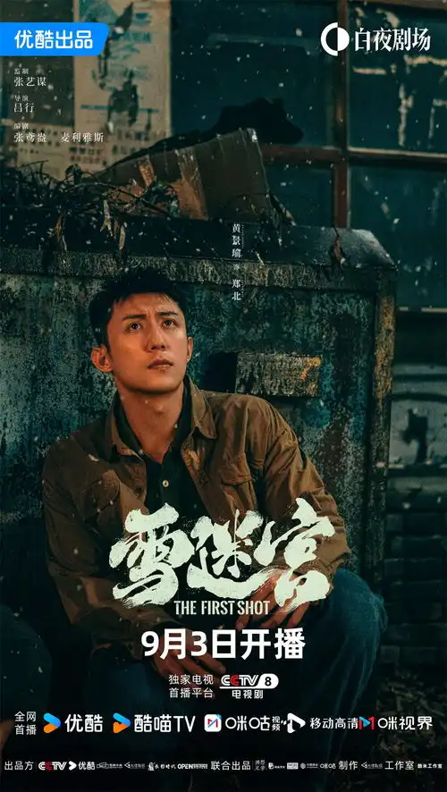 新剧张艺谋监制雪迷宫定档央八,黄景瑜主演
