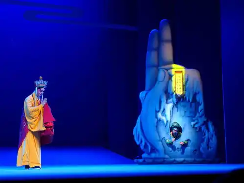 戏曲新秀打出一片天秦腔神话剧西游记之唐僧收四徒西安首演
