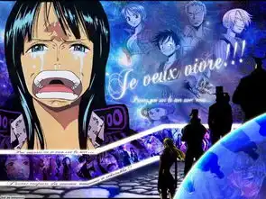 谁能给我发几张海贼王妮可罗宾的靓图