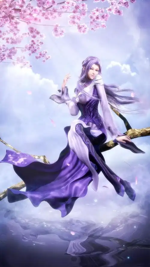 盘点国漫12位紫色系美女,个个神秘魅惑,高贵优雅,气质出尘
