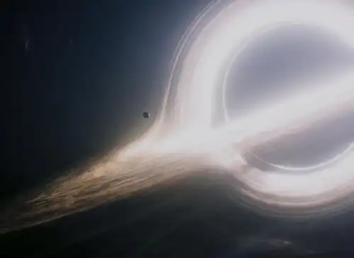 有人可以给我星际穿越里的黑洞卡冈图雅的高清图吗
