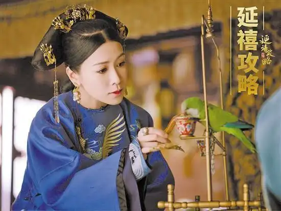 佘诗曼15天就拍完了延禧攻略,网友说不愧是宫廷剧的常客
