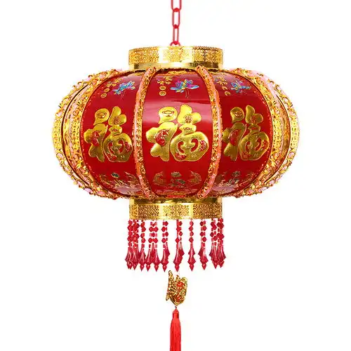 大红灯笼高高挂,装饰幸福和美的家,尤其第五款真的是太出彩