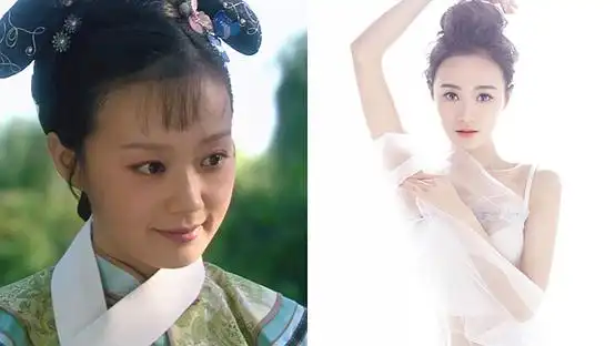 谭松韵10年前甄嬛传就是娃娃脸甄嬛传10经典配角时装对比照,剪秋姑姑也太美